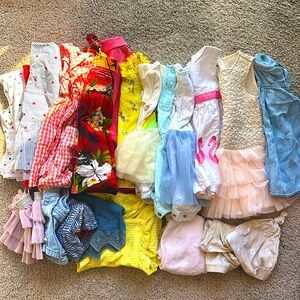 Baby Girl Clothes Bundle (6–18months)